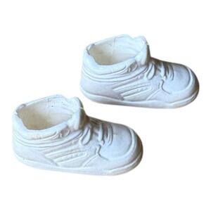 Vintage Barbie White High Top‎ Shoes 
 Sneakers